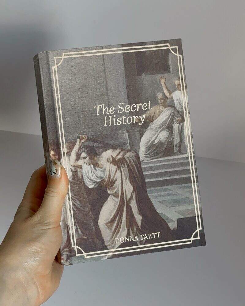 The Secret History, rebound by hand